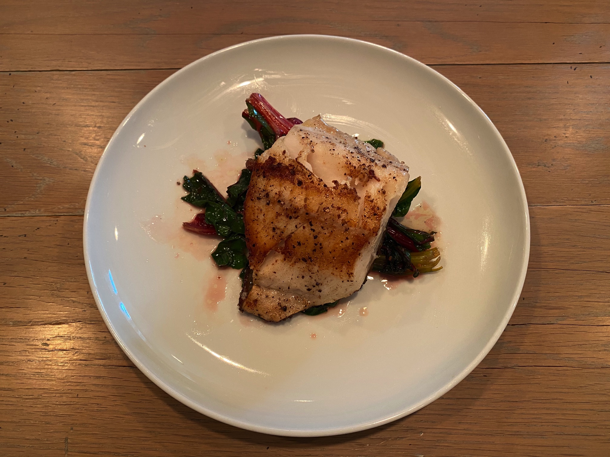 Pan-Seared Sablefish (Black Cod) with Lemon Pepper Aioli